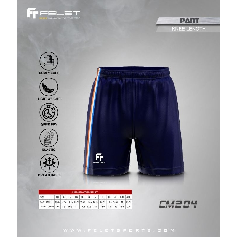 FELET PANT KNEE LEGHT CM204/PANT KNEE LEGHT