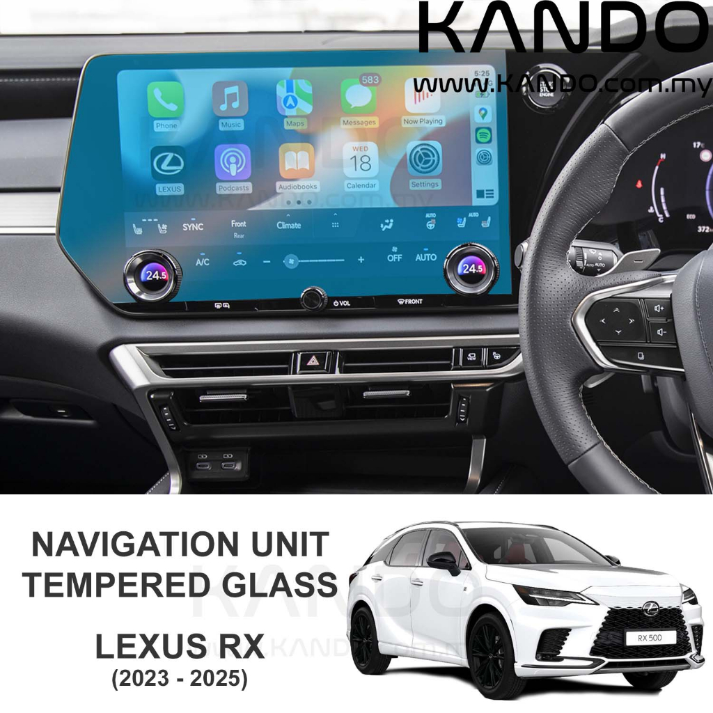 Lexus RX กระจกนิรภัย Lexus RX 350 กระจกนิรภัย Lexus RX 500h F กีฬากระจกนิรภัย Lexus RX แก้ว