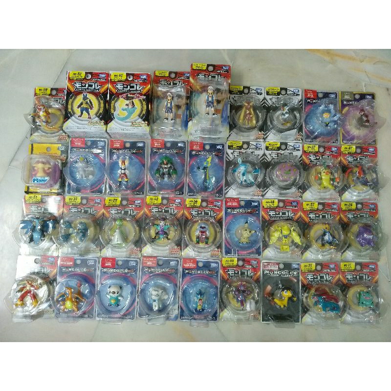 Pokemon Tomy Box Ash Mega Lucario Dragapult Hydrigon Staraptor