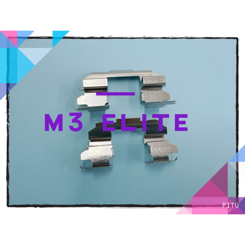 TOYOTA AVANZA F601 2002 - คลิปดิสก์เบรกหน้าปี 2012