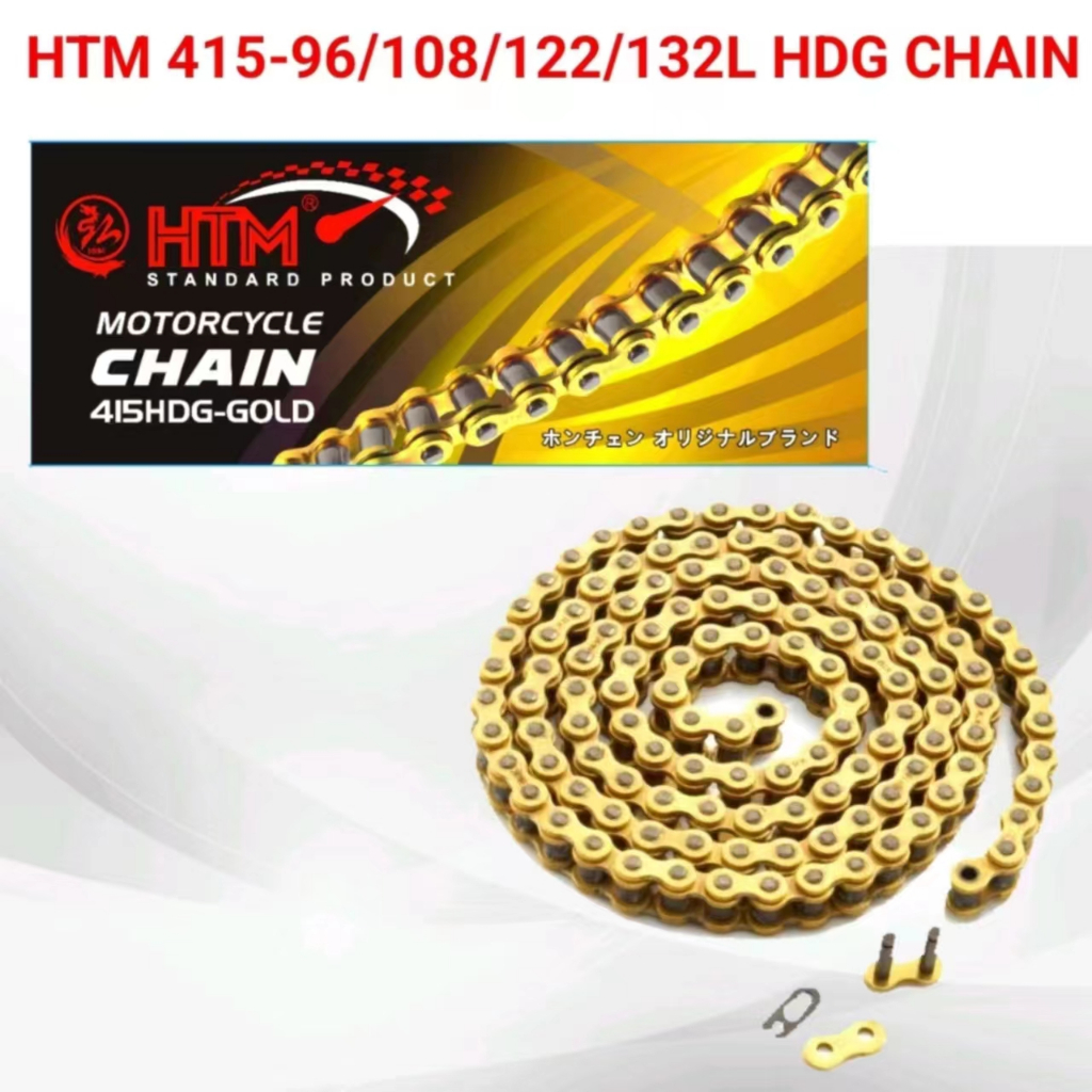 HTM 415HDG 96L 108L 122L 132L สําหรับ 415 SPROCKET ชุด EX5 DREAM WAVE LC135 W125 WAVE110 Y15 Y16 KRI