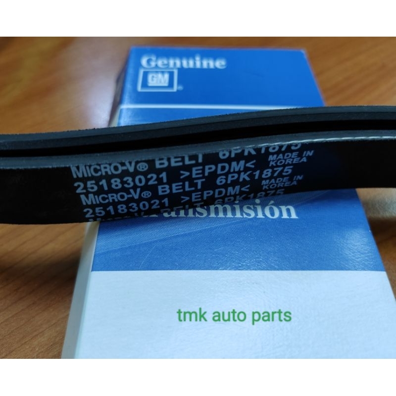 CHEVROLET (6PK1875) OPTRA 1.6,AVEO 1.5,CAPTIVA FAN BELT (25183021)