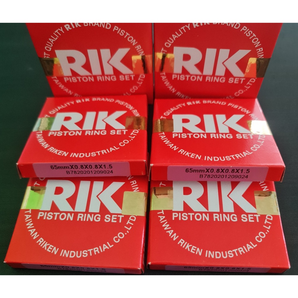 RIK rik PISTON RING LC135 4S 5S Y15ZR FZ150 57MM 62MM 63MM 65MM 68MM 70MM 72MM