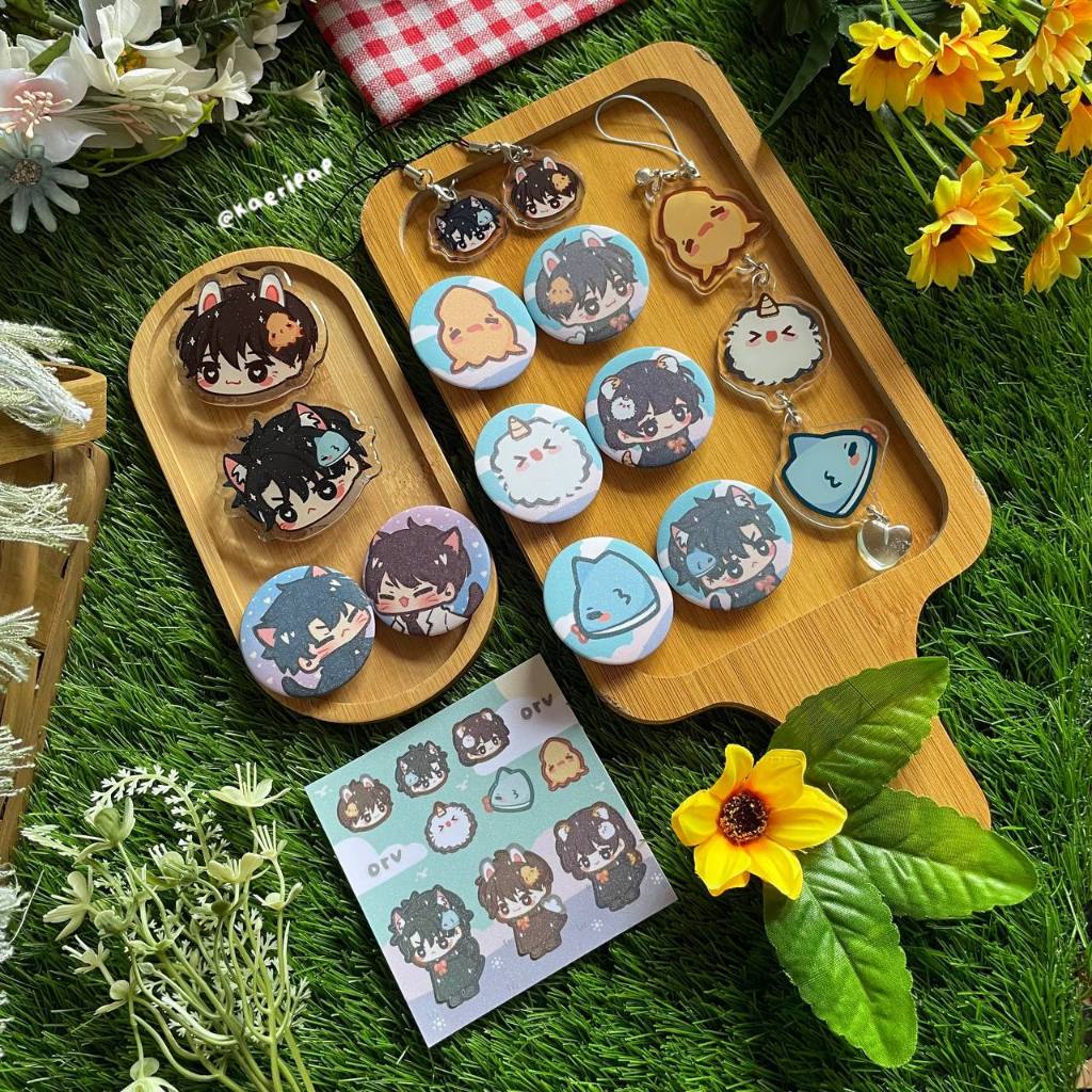 ดูพอยต์ของ Omniscient Reader ORV Manhwa เสน่ห์, สติ๊กเกอร์ & ตรา stardust haerun โดย kari