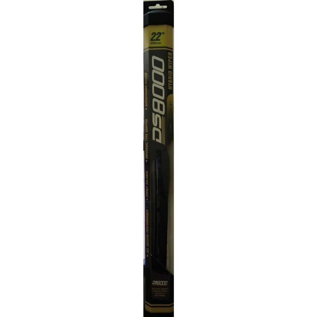 [ HYBRID WIPER BLADE ] [ " SIZE 22" ] [ 550MM ] [ DS8000 ]