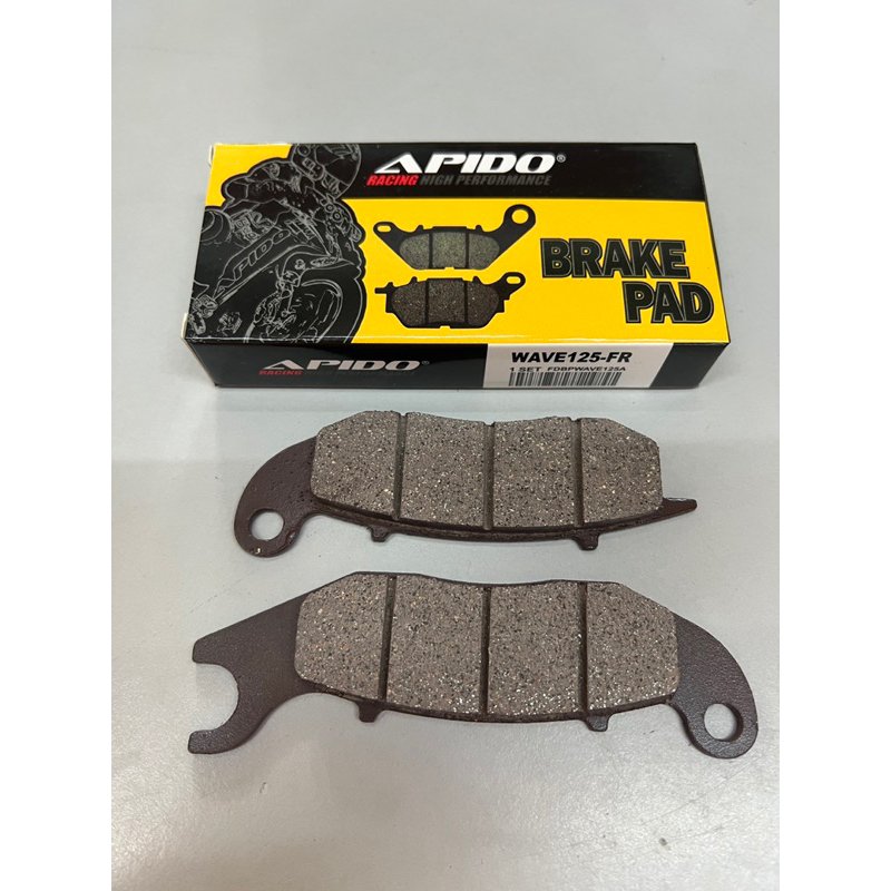 HONDA WAVE125 WAVE 125 ผ้าดิสเบรคหน้า DEPAN WAVE125 WAVE125/125S/125X APIDO
