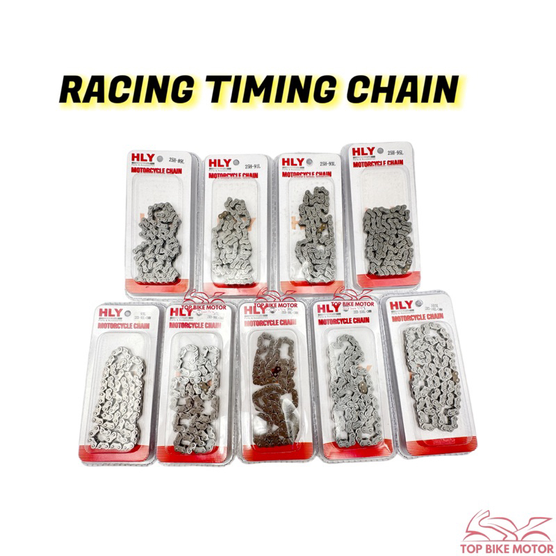 RACING TIMING CHAIN LC135 Y15 MODIFY RACING CHAIN 89L 91L 93L 95L