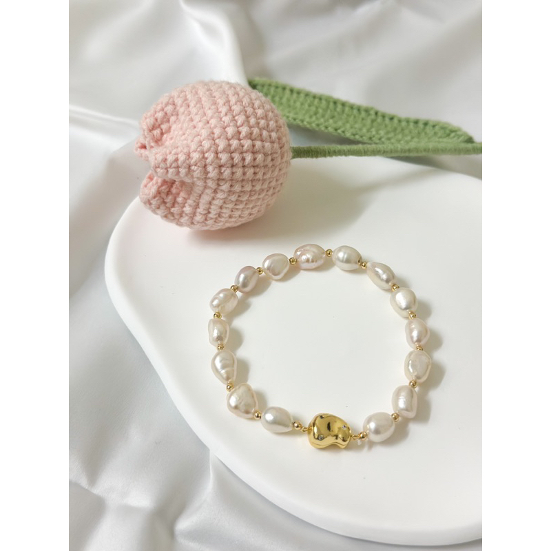 แม่เหล็ก มุกน้ําจืด blacelet