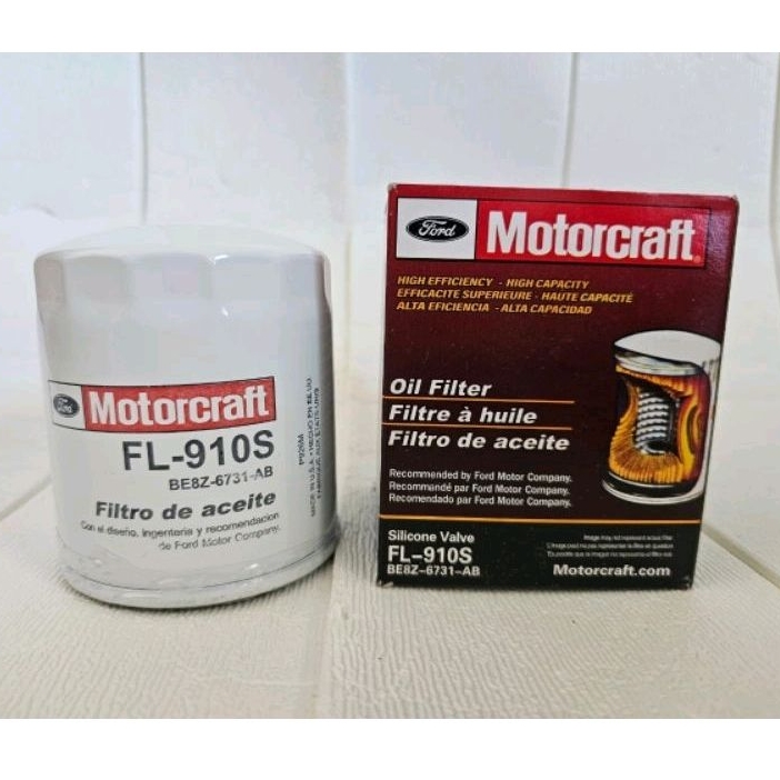 กรองน้ํามันเครื่อง FL-910S MOTORCRAFT FORD M3 M5 FOCUS MONDEO KUGA S-MAX C-MAX FIESTA