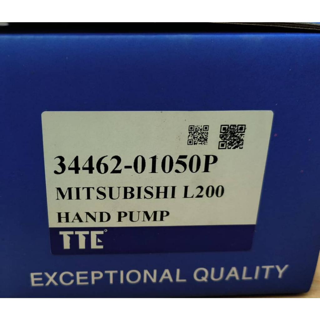 TTE [ 34462-01050P ] [ ปั๊มมือ MITSUBISHI L200 พร้อม PIPE ]