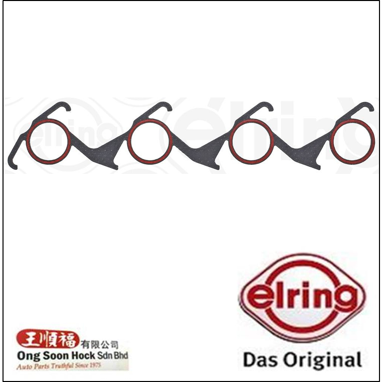 ท่อร่วมไอดีปะเก็น Mercedes OM601 W124 200D W201 190D Vito Van Bus Ssangyong Musso Elring 833.151 Kor