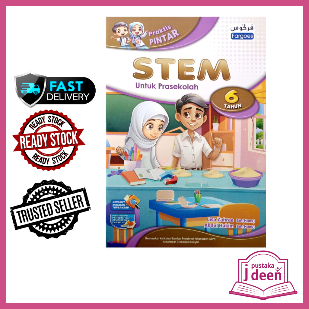 JDEEN 6-YEAR-OLD SCHOOL PRACTICE BOOK STEM - SMART PRACTICAL