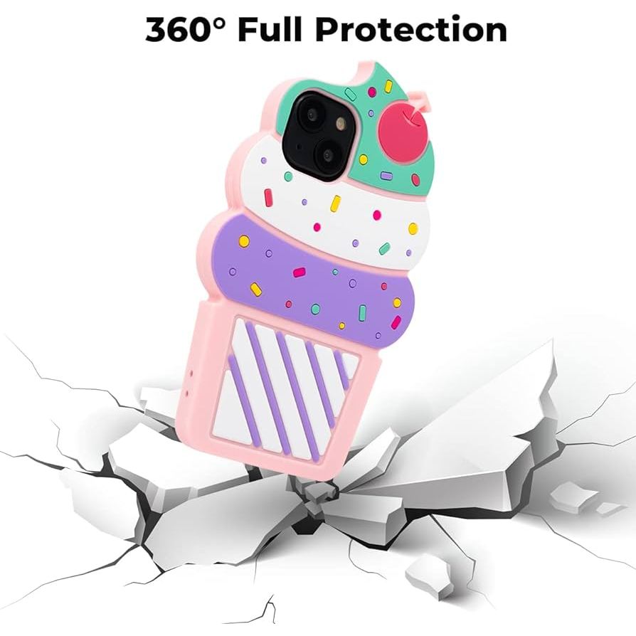 เคสไอศกรีมสีสันสดใสสําหรับ Samsung J5 J7 J7Pro J7Prime J2 Pro V5 F5