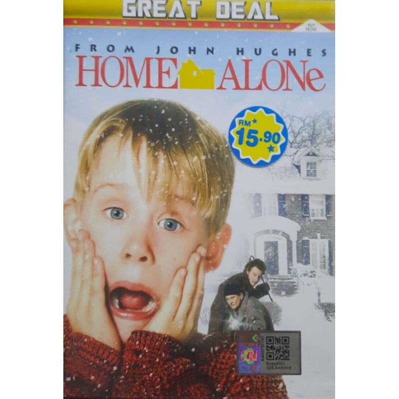 1990 Home Alone DVD Physical