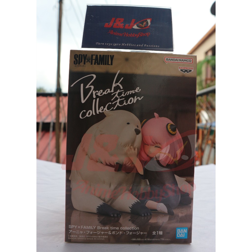 BANPRESTO SPYXFAMILY BREAK TIME COLLECTION ANYA FORGER และ BOND FORGER