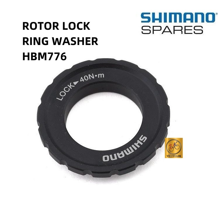 - SHIMANO ROTOR LOCK RING WASHER RT70 ROTOR HBM776 Y26L98030 E-Thru Ext
