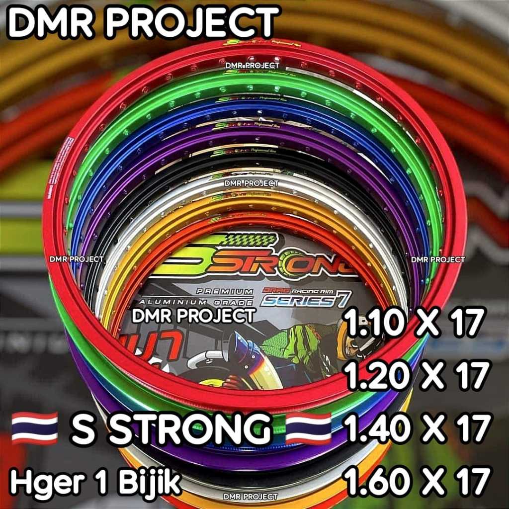 ALLOY RIM S STRONG 1.1/1.2/1.4/1.6x17 RIM ALLOY RIM SSTRONG 1.1/1.2/1.4/1.6x17 ALLOY RIM สําหรับ DRA