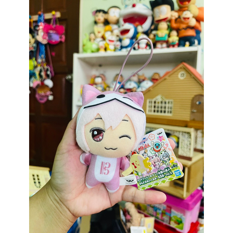 Idolish 7 Tenn Kujo C0901 Taiko Taitsujin Bandai Spirits Plush 4.5" ตุ๊กตาญี่ปุ่น