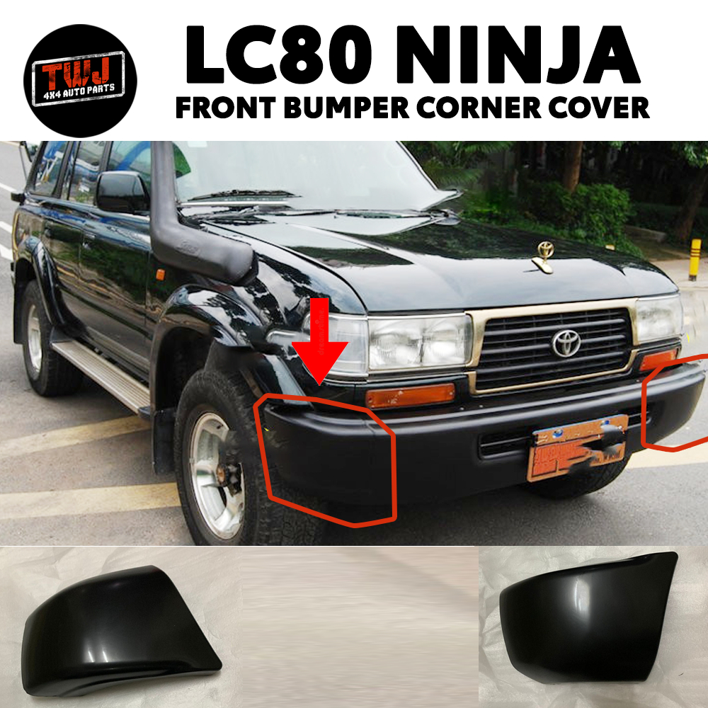 Toyota Land Cruiser Ninja Hjz80 95-97 Land Cruiser 4500 LC80 FZJ80 กันชนหน้ามุม baru