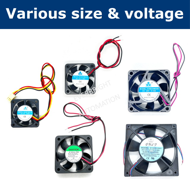 12V 24V 110V 240V 4cm 5cm 6cm 9cm 12cm Cooler Fan Blower Fan Server Fan Axial Fan