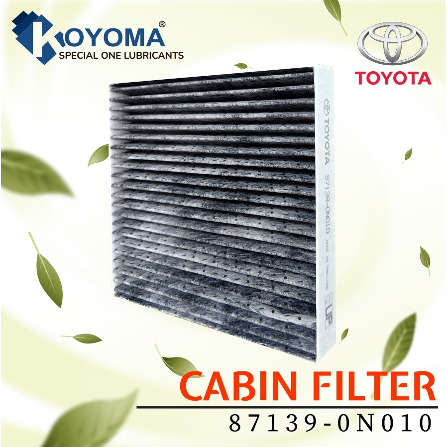 * พร้อมถ่าน * TOYOTA VIOS WISH ALITS CAMRY HILUX INNOVA ESTIMA CABIN FILTER 87139-0N010 87139-06080 