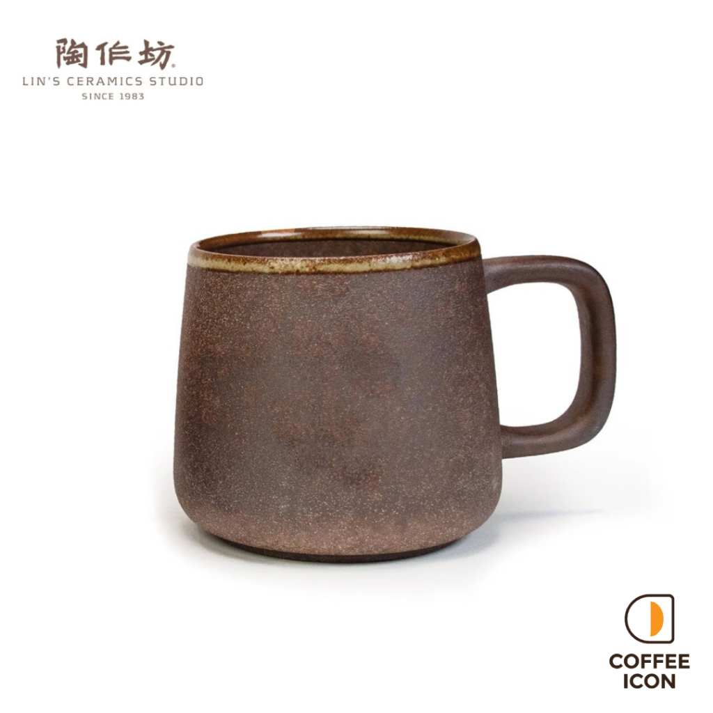 [ไอคอนกาแฟ] Taiwan Aurli Old Rock Mud Trapezoidal Cup 3 Types Burner 1/ 3/ 5 Fired - 联 Bolin Aurli Shan利 岩老型杯 1 & 5