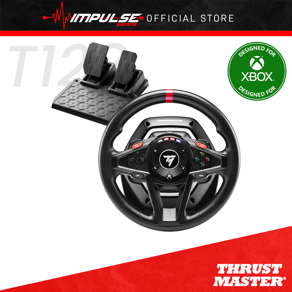 Thrustmaster พวงมาลัยแข่งรถ T128 (เข้ากันได้กับ Xbox &amp; PC)