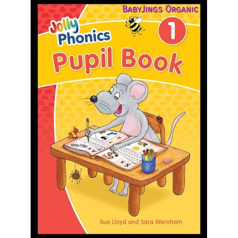 หนังสือนักเรียน Jolly Phonics 1