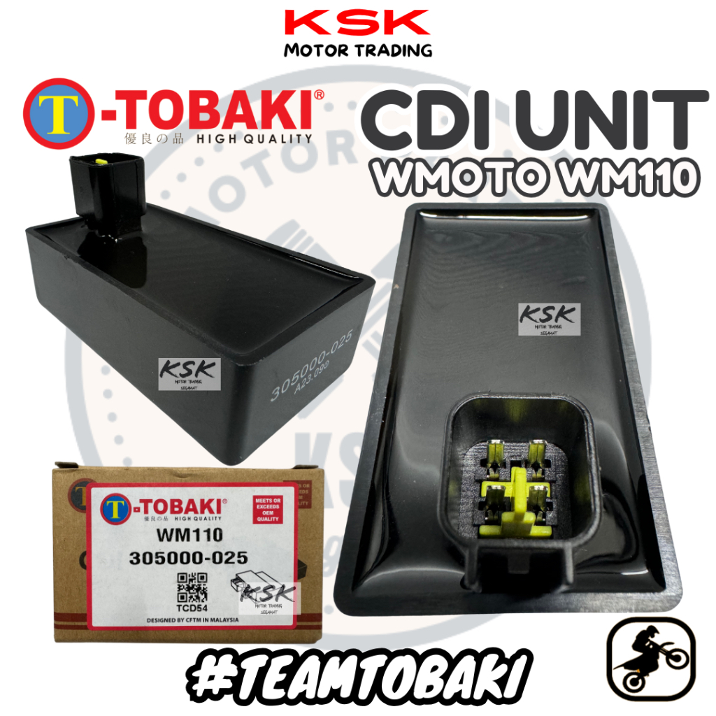 TOBAKI CDI UNIT WMOTO WM110