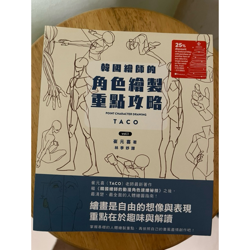 Preloved Lezhin Comics TACO Point Character Drawing เล่ม 1 และ 2 หนังสือสอนศิลปะ Anatomy