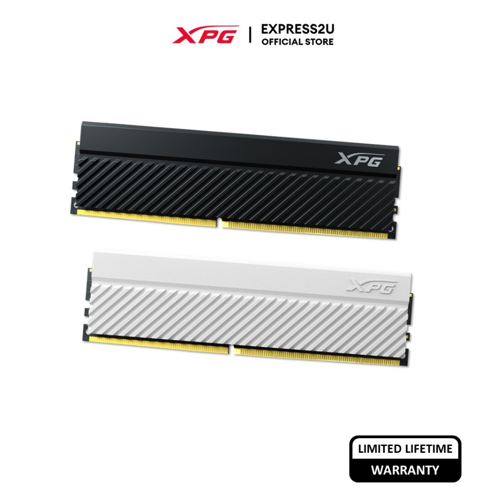 แรม ADATA D45 DDR4 3200 3600 8GB 16GB (XPG) สีขาว สีดํา