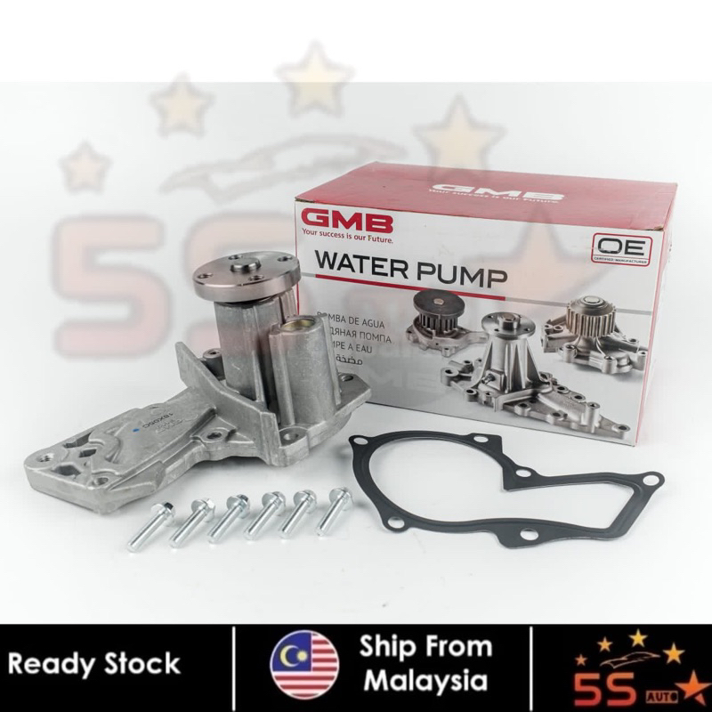 ปั๊มน้ํา (100% GMB) Ford Fiesta 1.4 & 1.6 (GWF-119A)