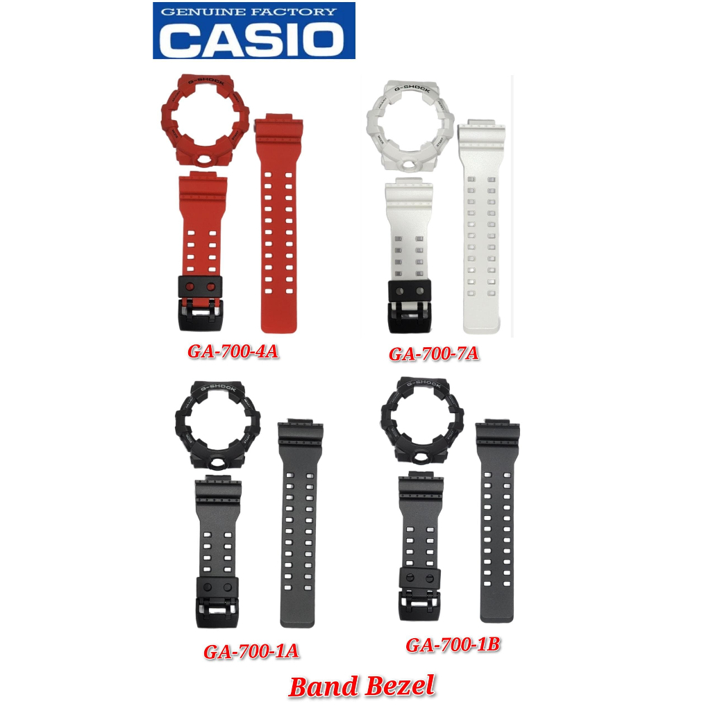 อะไหล่สายนาฬิกาข้อมือ Casio G-Shock GA-700 แบบเปลี่ยน