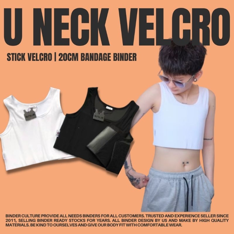 G.NILE 20CM BANDAGE[VELCRO] BINDER !G.NILE 20CM 带加强[魔力贴]胸衣