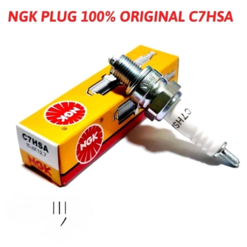 SPARK PLUG C7HSA HONDA EX5 DREAM WAVE125 DASH EX5CLASS WAVE100 KRISS LAGENDA SRL110 SRL115 YTZ5 YTZ5