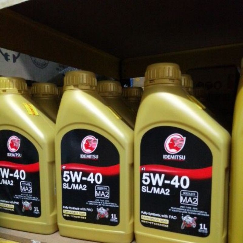 น้ํามันเครื่อง Idemitsu Fully 5w40 4T