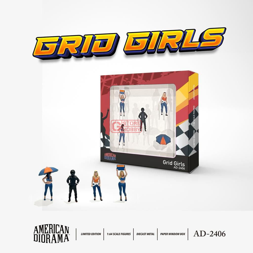 ชุด DIORAMA 1/64 GRID GIRLS