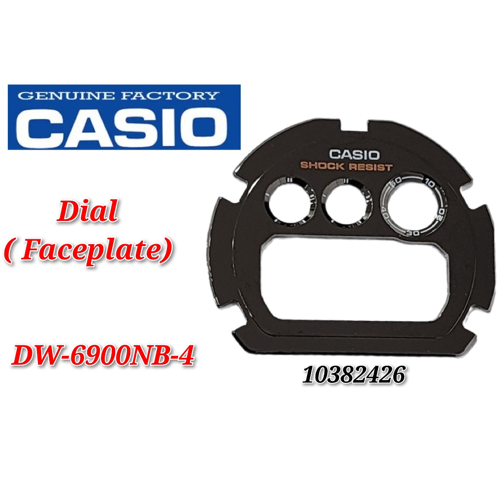 อะไหล่ทดแทน Casio G-shock DW-6900NB-4 - DIAL (แผ่นหน้า)