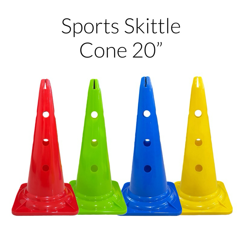 มีราคา!!️ กรวยคิตเทิลกีฬา 20"✔️Sports Skittles มีรู✔️