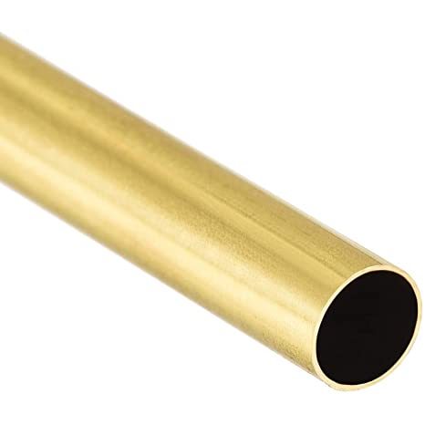 BRASS TUBE BRASS PIPE PAPE TOMBAGA KUNING BRASS PIPE 25 22 20MM BRASS PIPE DIY CRAFT MATERIALS