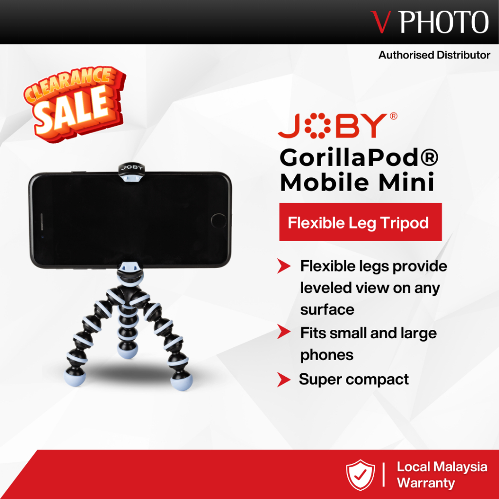 JOBY GORILLAPOD MOBILE MINI TRIPOD