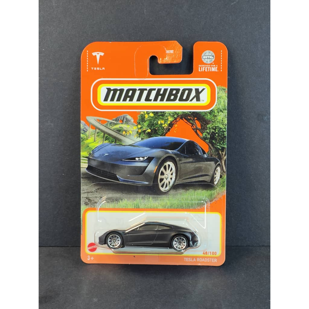Matchbox Tesla Roadster - สีดํา