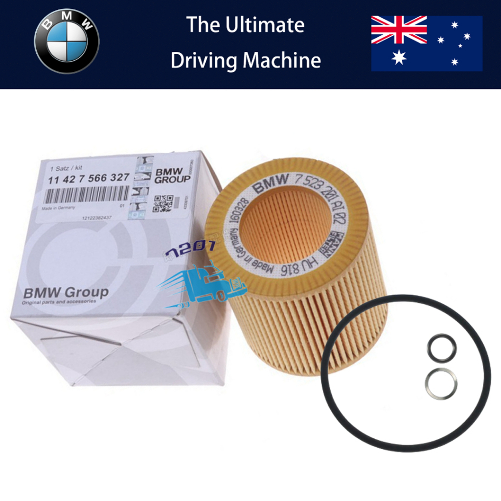 กรองน้ํามันเครื่อง BMW 11427566327 BMW E90,91 F30 E60,61 F10 X3 X6 Z4