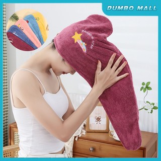 Magic Hair Towel Microfiber Hair Drying Cap Shower Towel Bath Hats Quick Dry Cap Tuala Kepala Rambut Wanita 干发帽 Microfiber Hair Towel