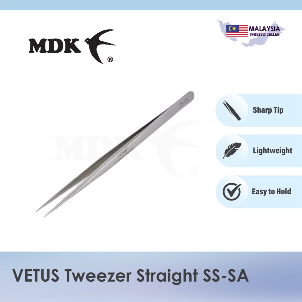 Vetus Tweezer SS-SA สําหรับทําความสะอาดรังนก 5A-SA