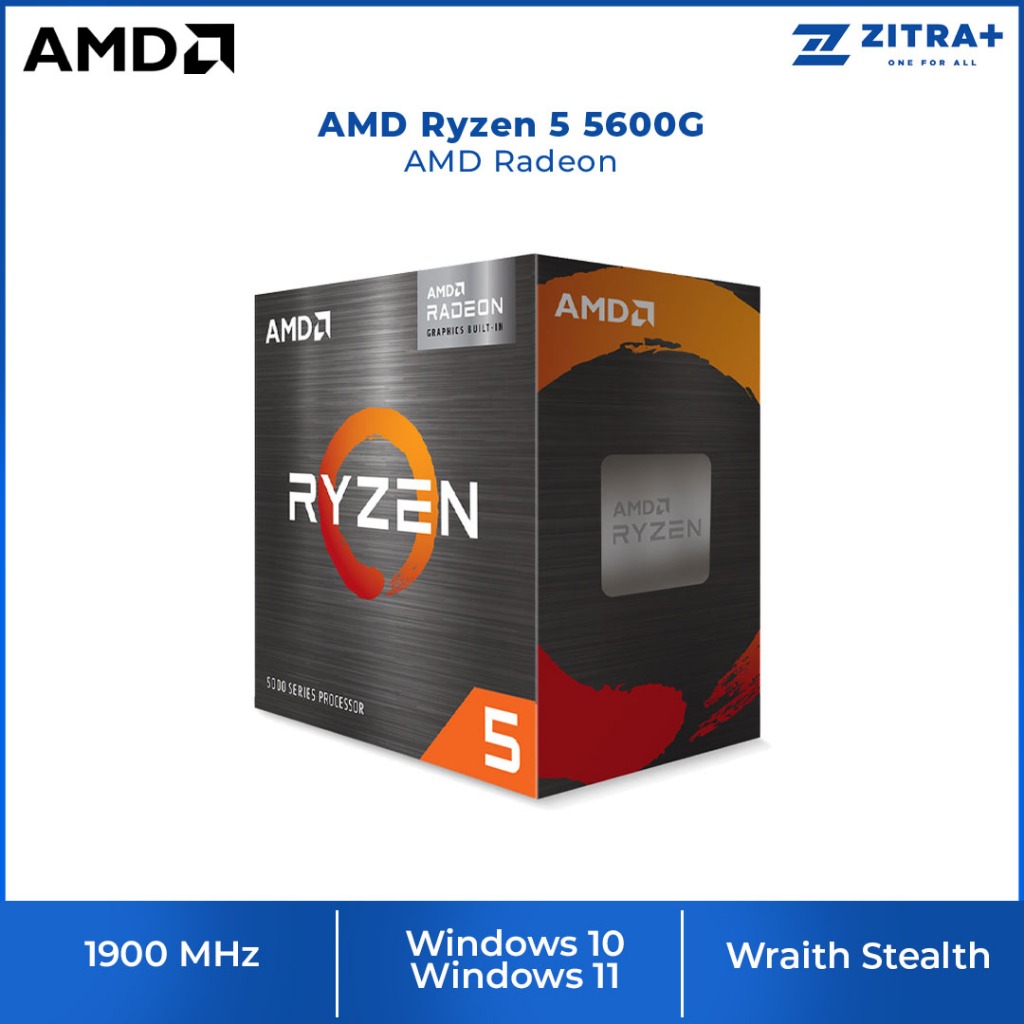 Amd Ryzen 5 5600G AMD Radeon สูงสุด 4.4 GHz AMD Ryzen สําหรับผู ้ สร ้ างเกม