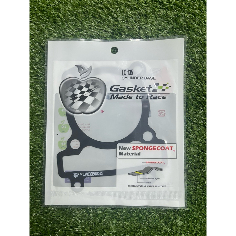 Lc135 / Y15 Block ปะเก็นเผา Apple