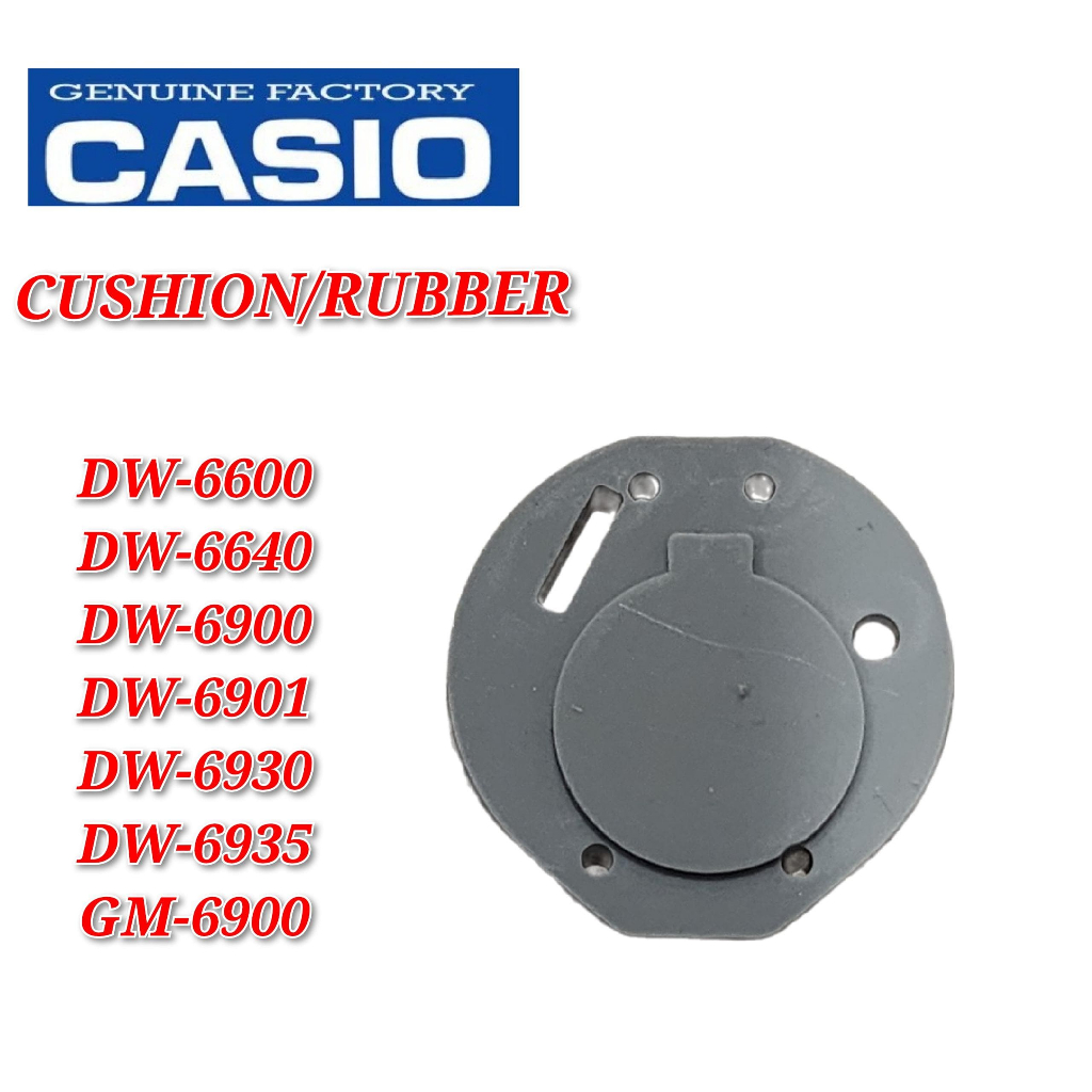 Casio G-shock DW-6900 อะไหล ่ ทดแทน CUSHION/RUBBER