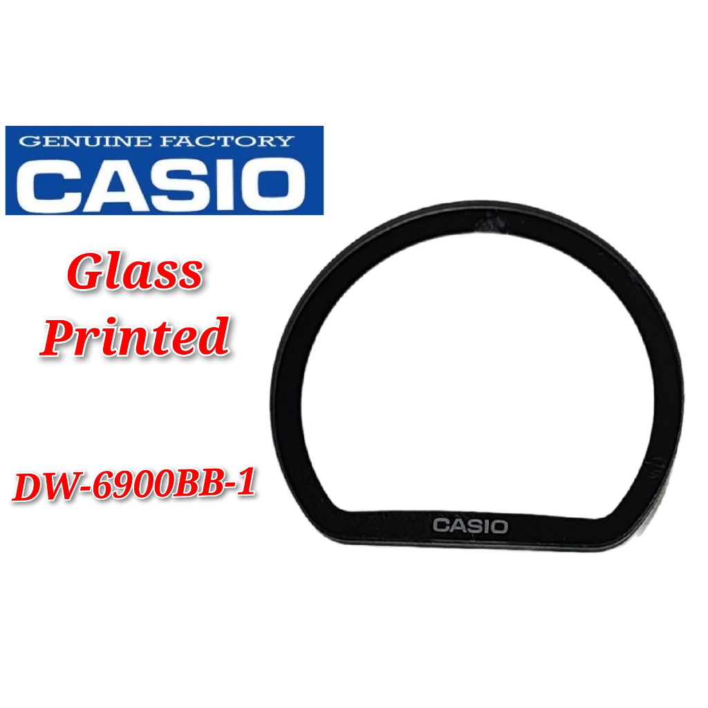 อะไหล่ทดแทน Casio G-shock DW-6900BB-1 - GLASS/PRINTED