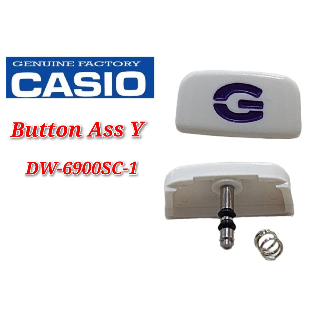 อะไหล ่ ทดแทน Casio G-shock DW-6900SC-1 - BUTTON ASS Y ( ด ้ านหน ้ า )